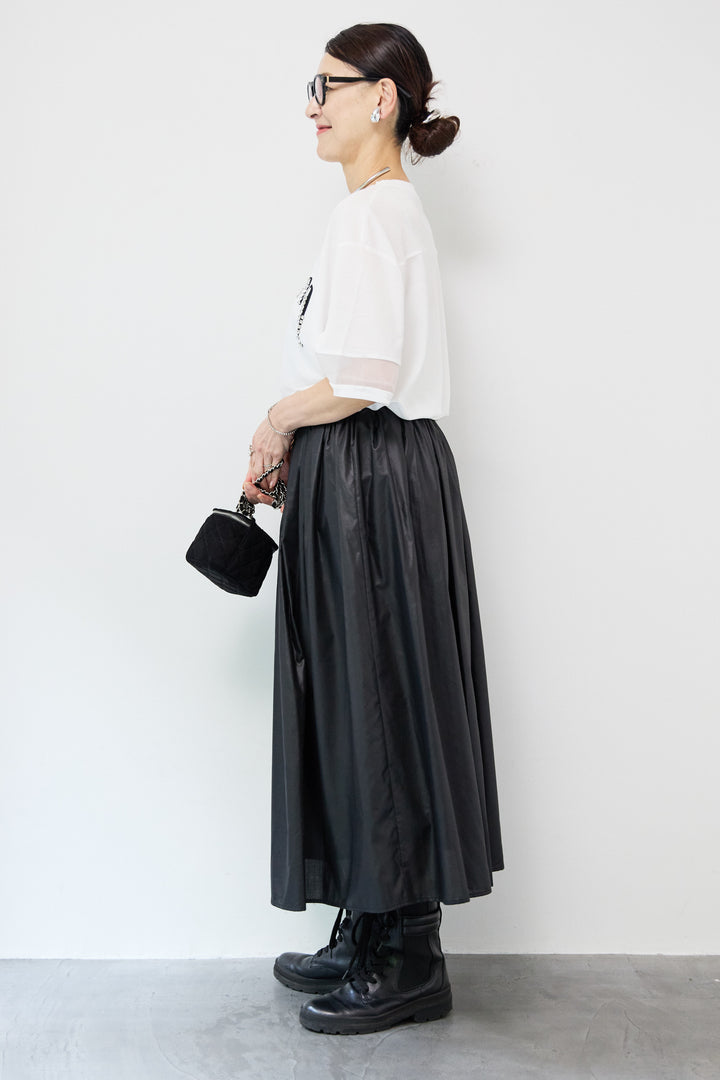 コーティングローンタックスカート