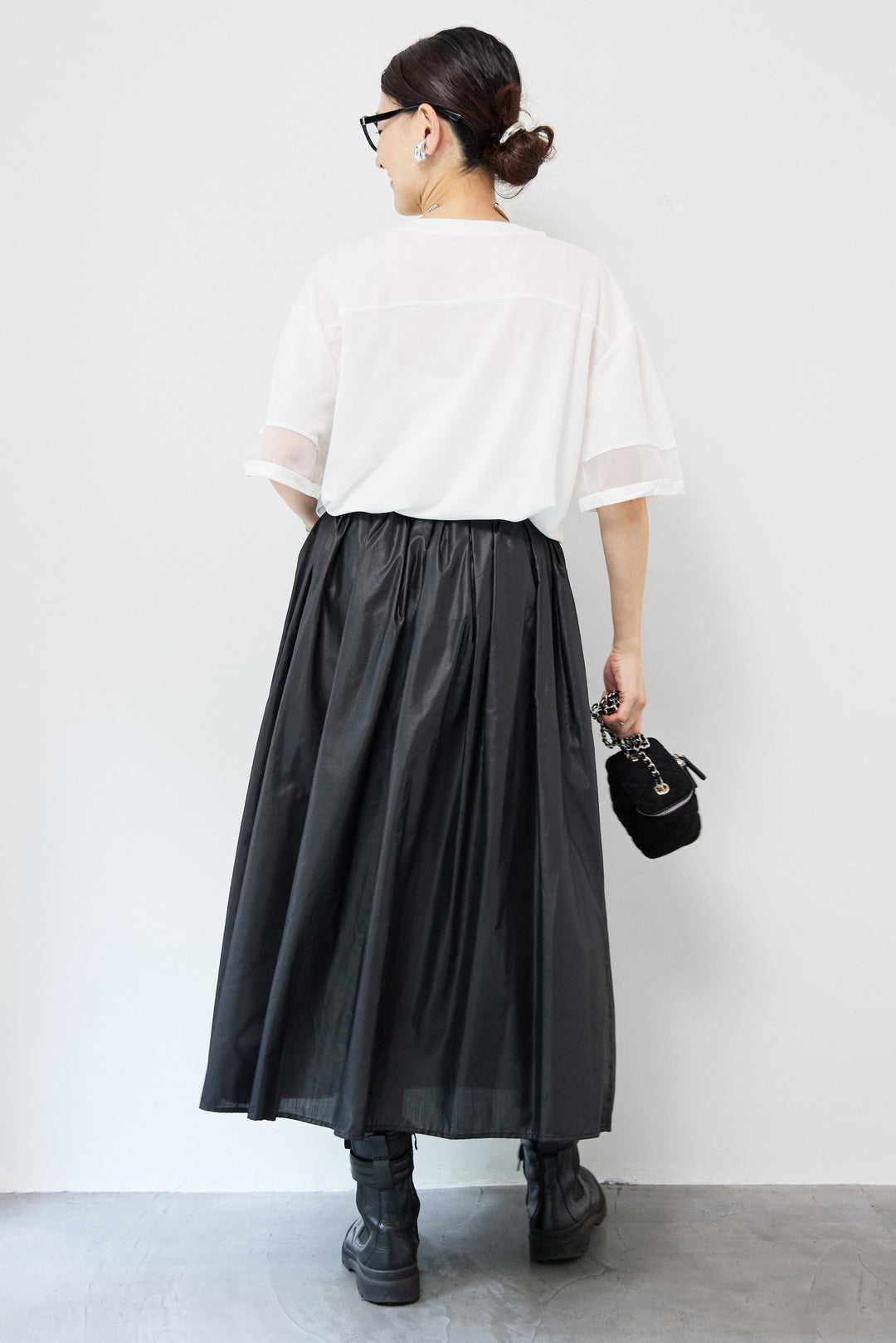 コーティングローンタックスカート