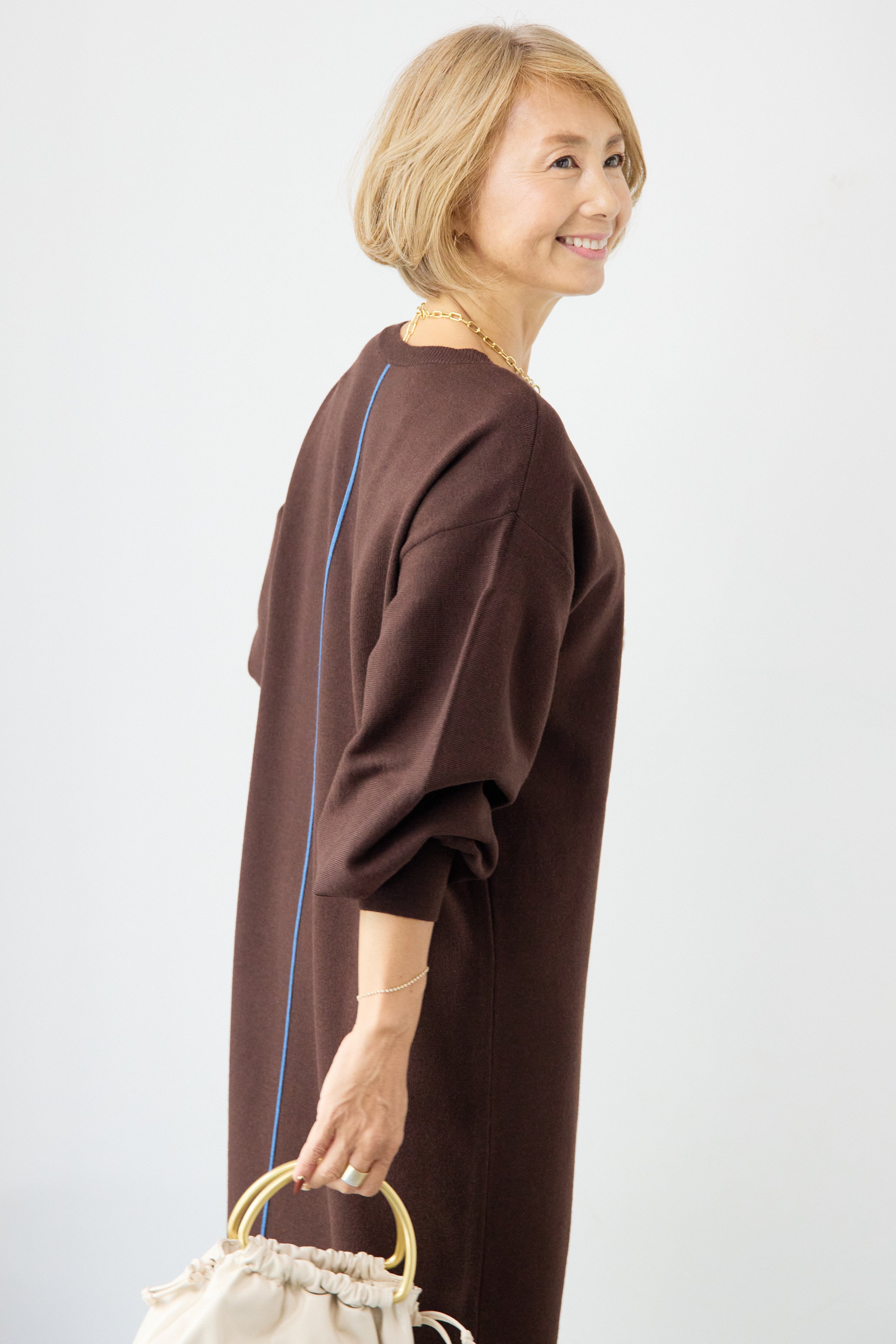 防静電気】前後2WAYやわもちニットワンピース – plusotoha