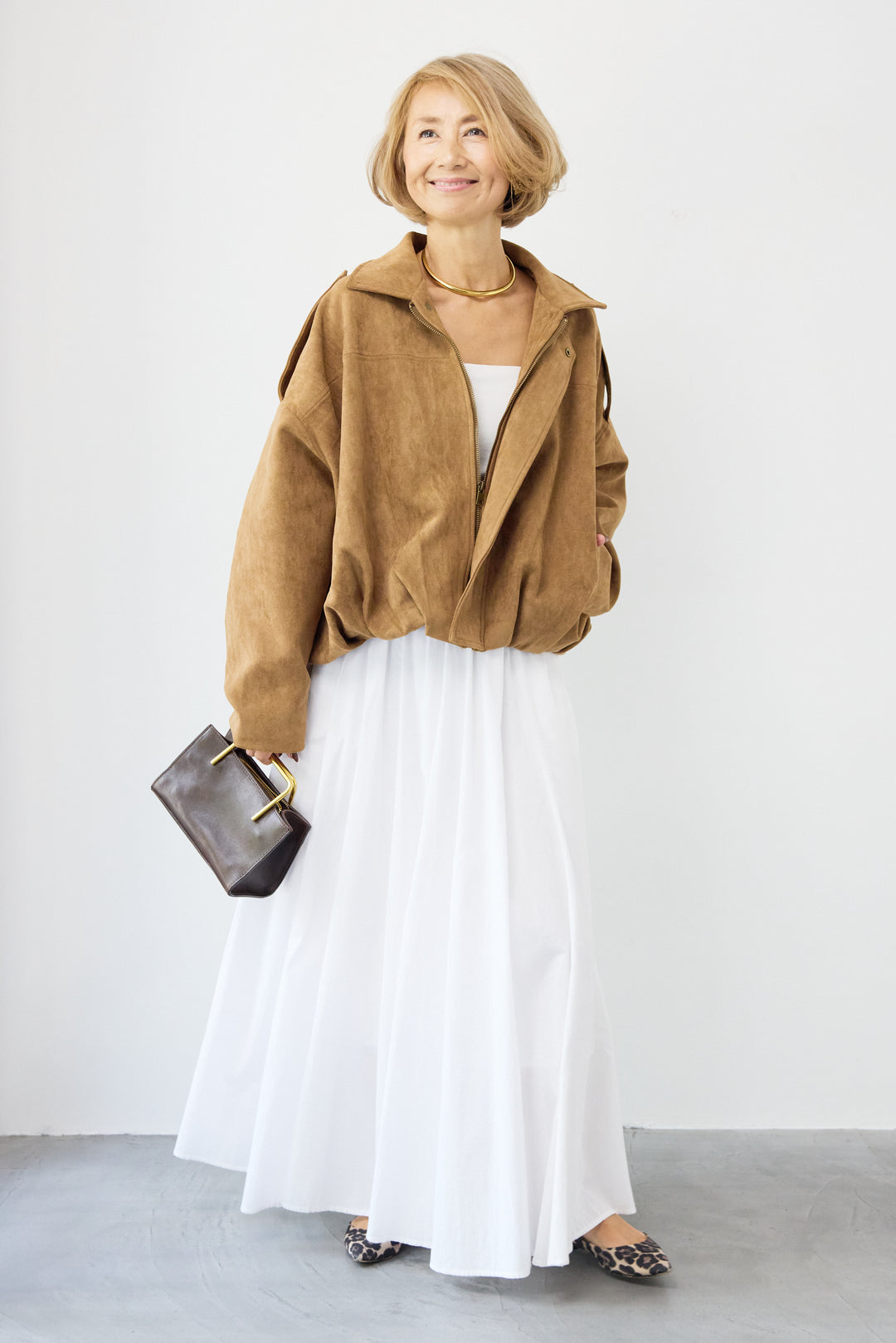 スエードジャケット