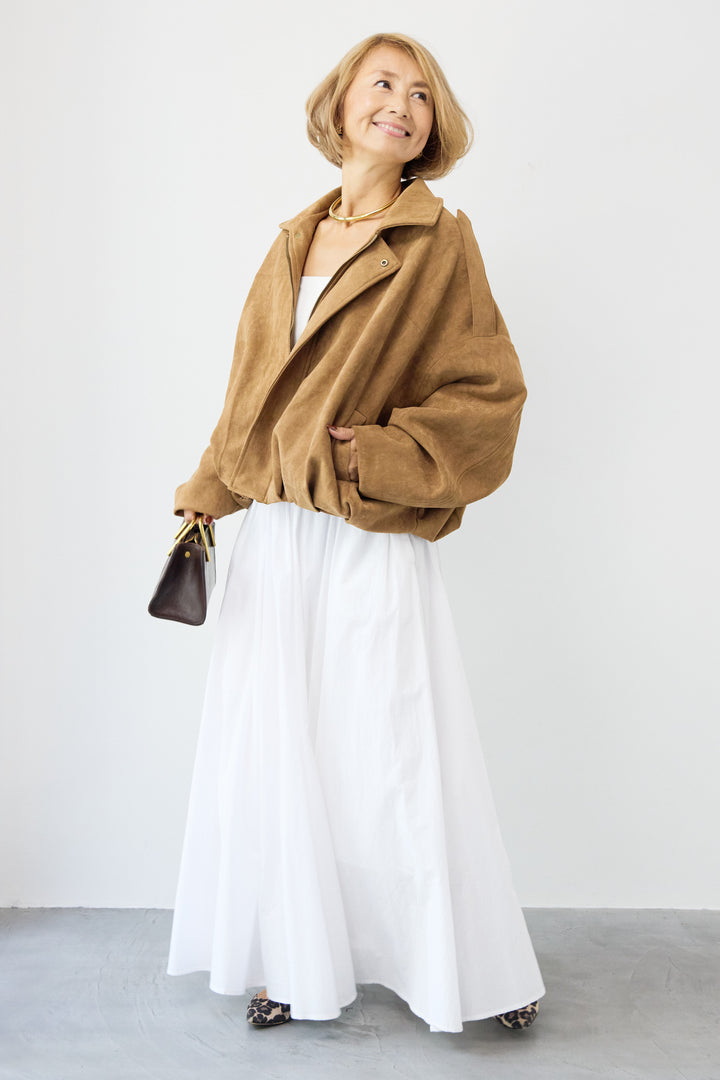 スエードジャケット