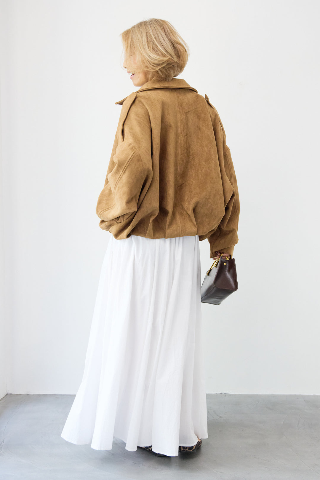 スエードジャケット