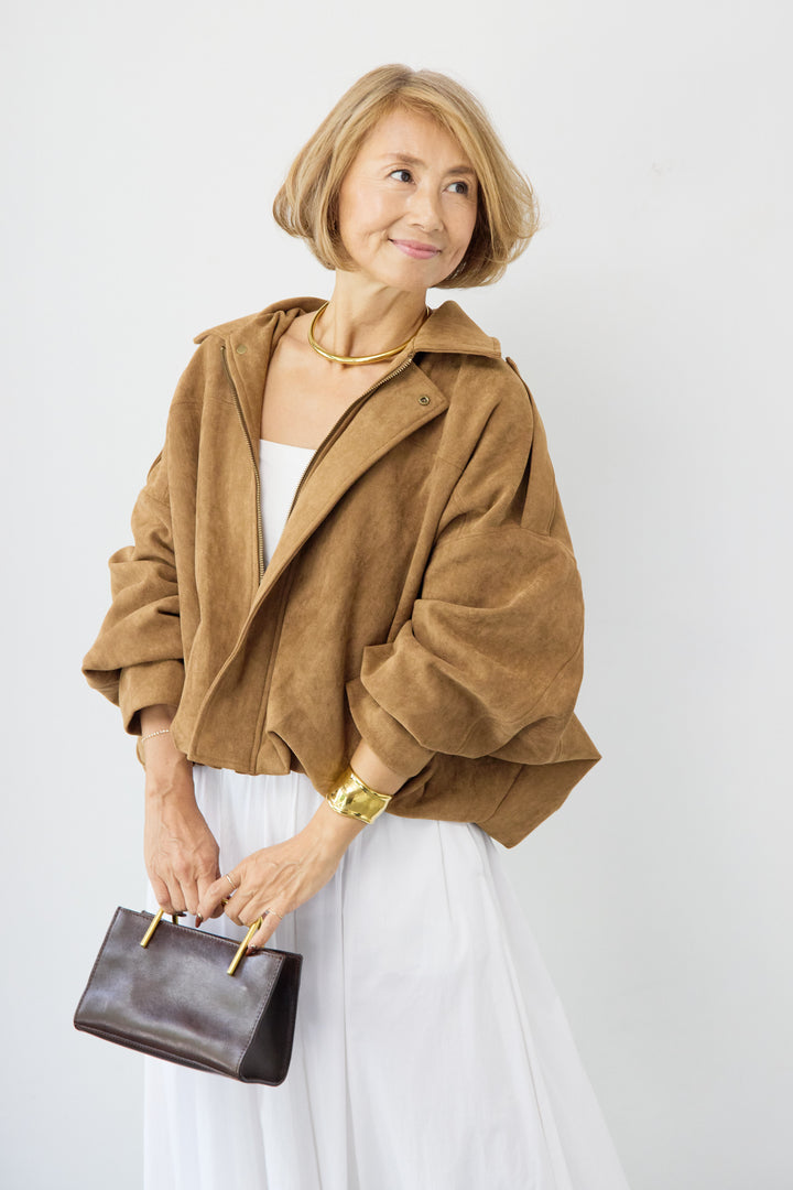 スエードジャケット