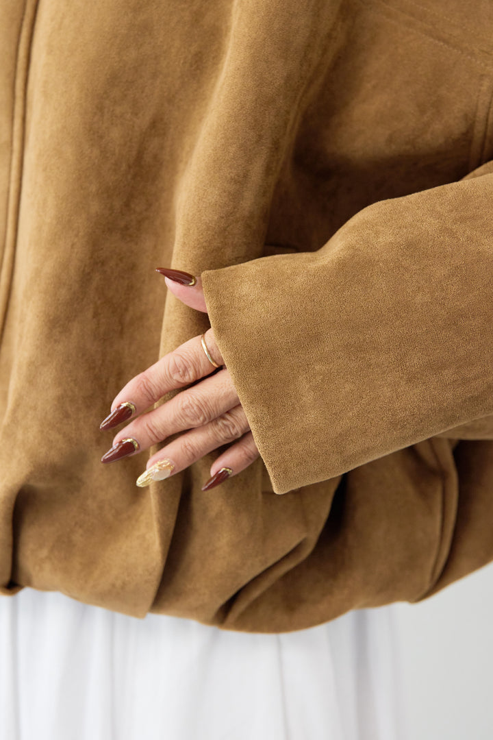 スエードジャケット