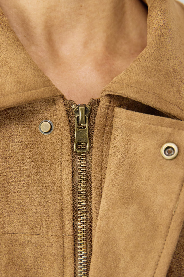 スエードジャケット