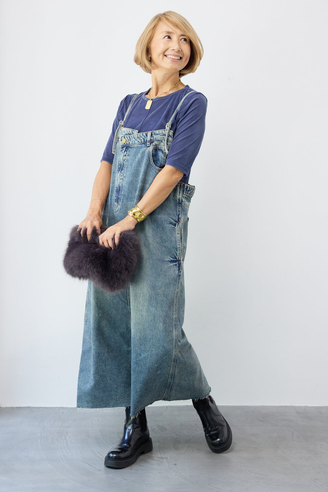 ベロアプルオーバー