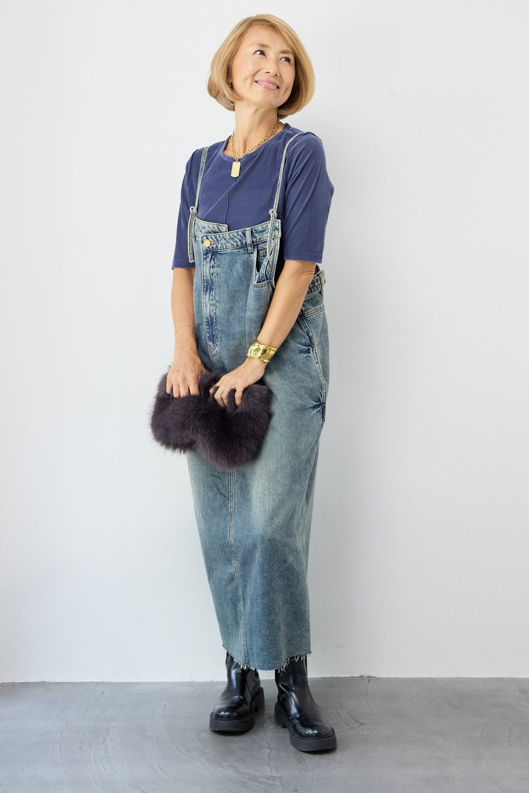 ベロアプルオーバー