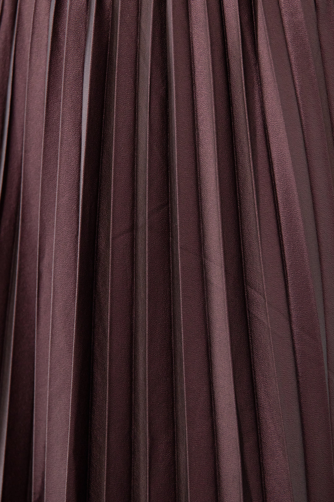 レザージョーゼットプリーツスカート