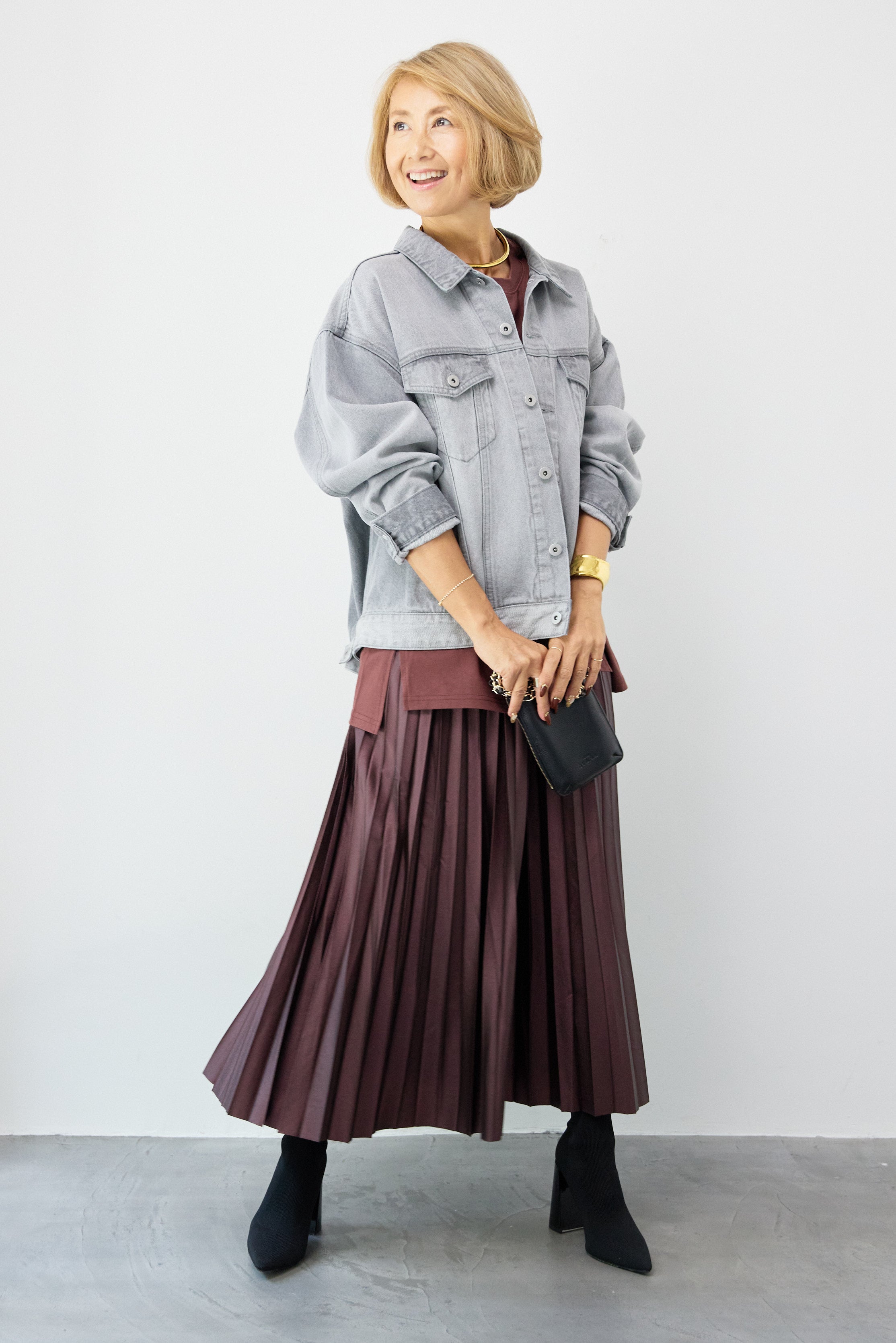 REIKOコラボ】バックコクーンデニムGジャン – plusotoha