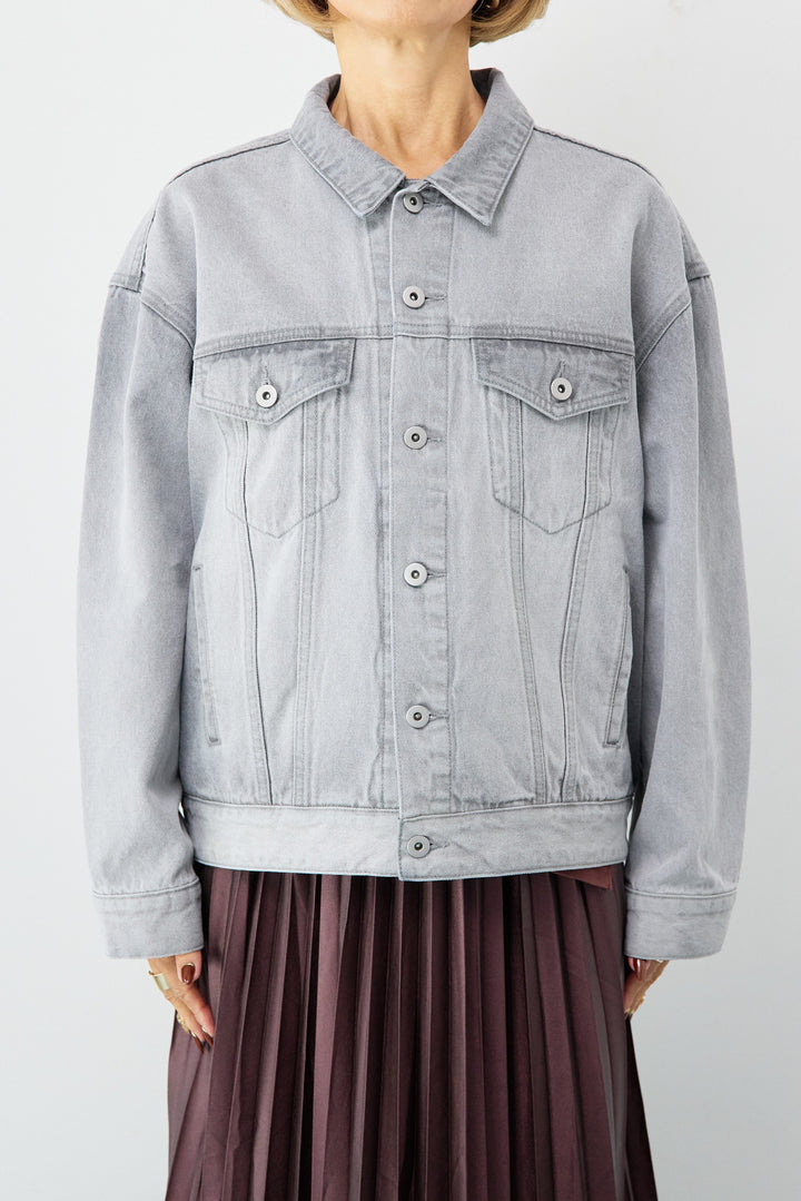 【REIKOコラボ】バックコクーンデニムGジャン