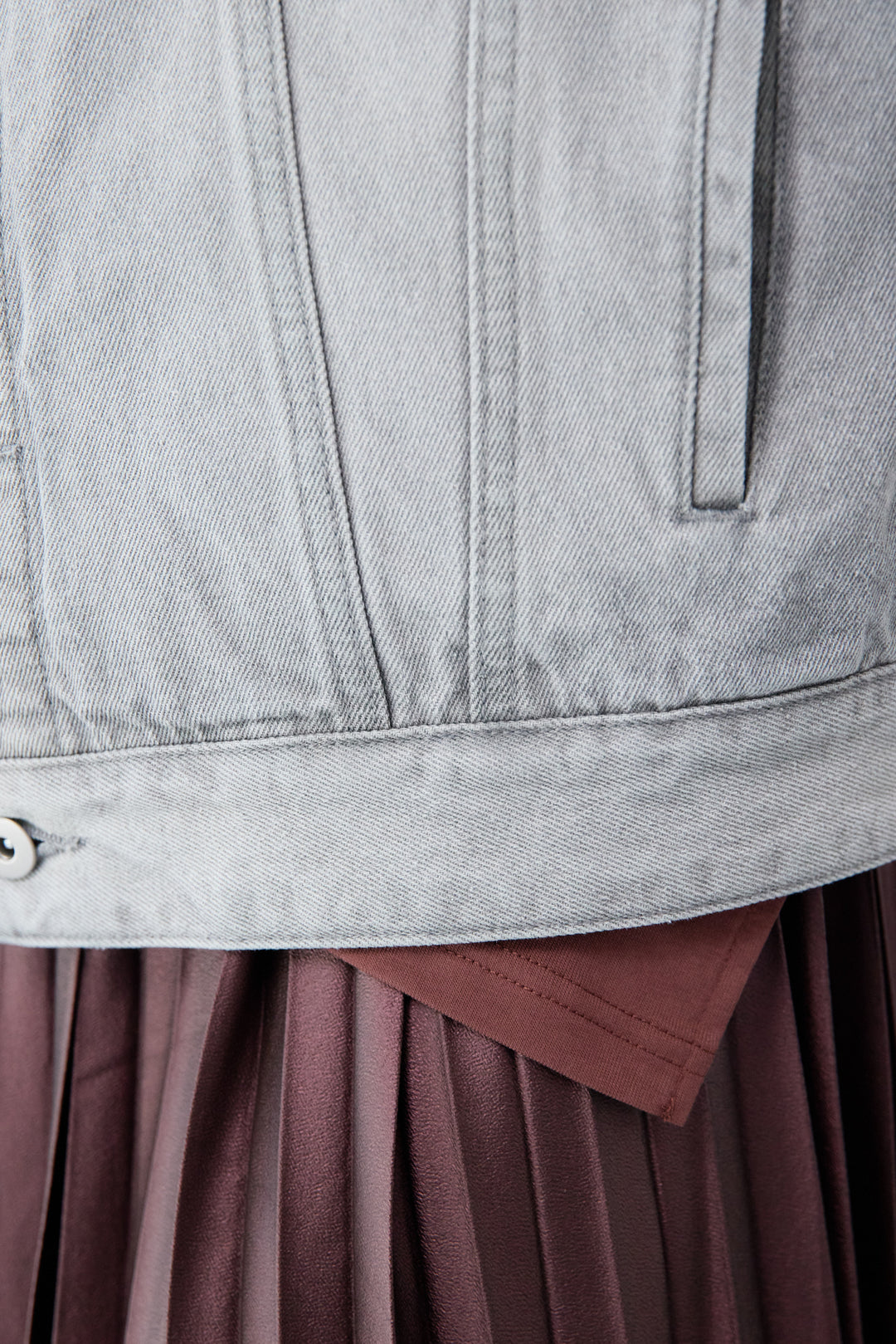 【REIKOコラボ】バックコクーンデニムGジャン