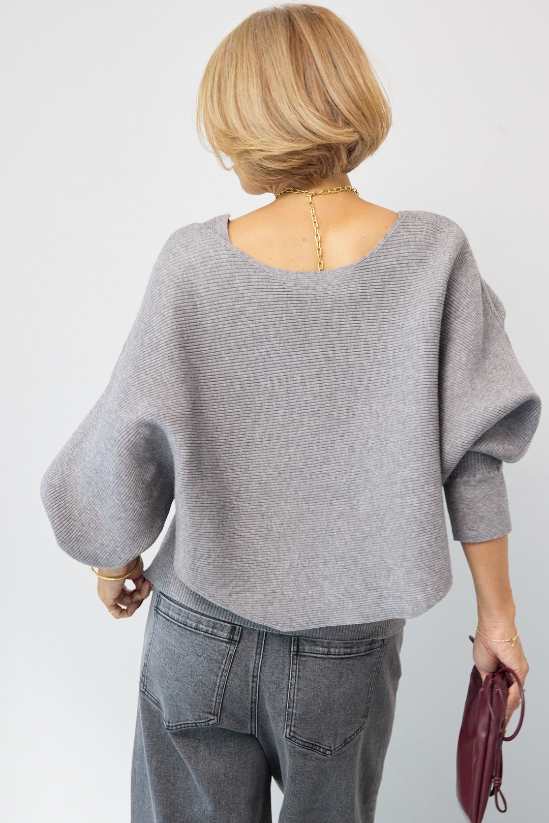 アシメケープタンクニットセット