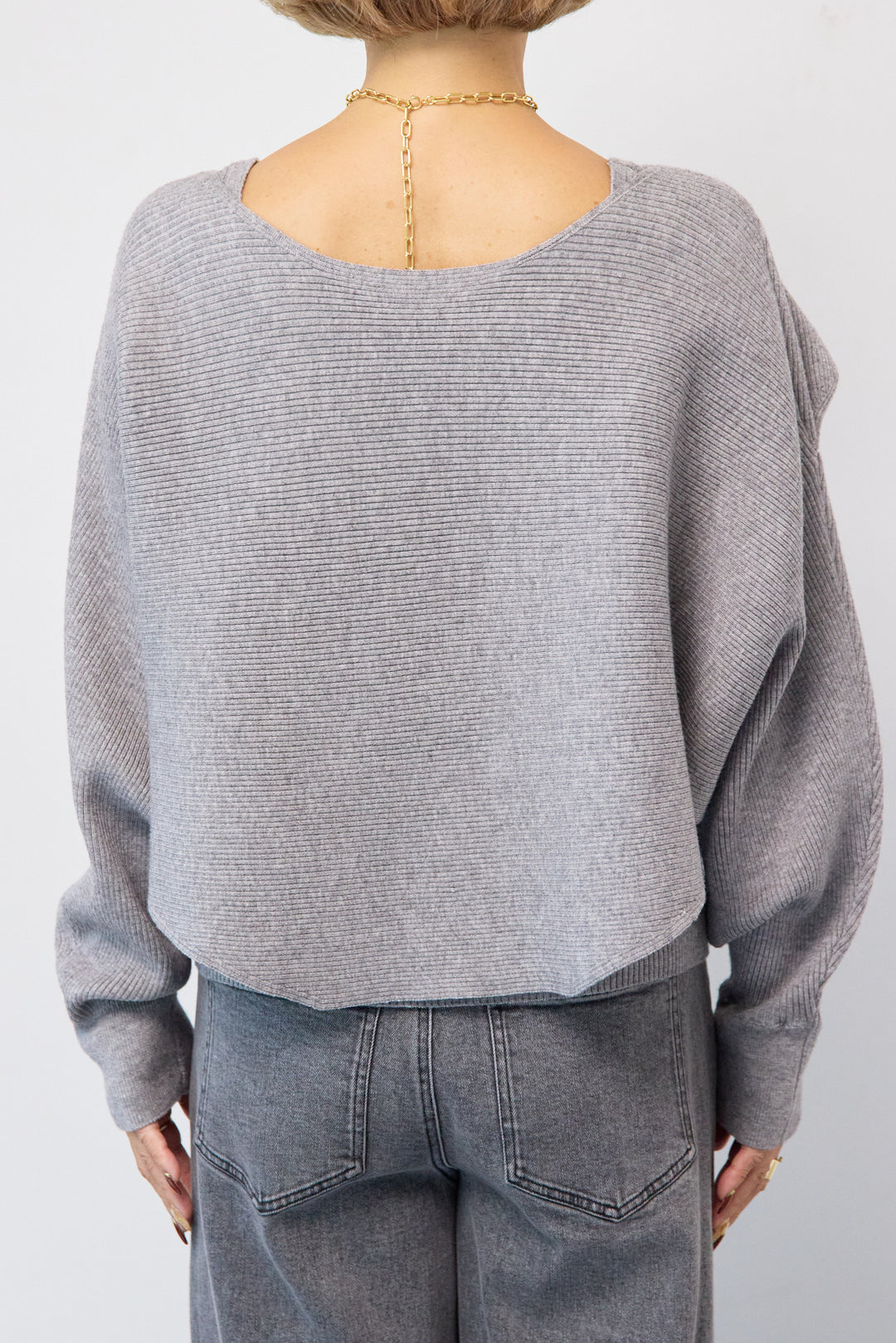 アシメケープタンクニットセット