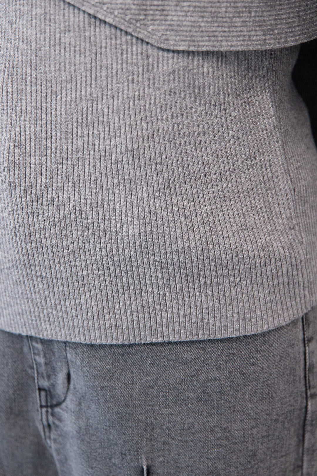 アシメケープタンクニットセット