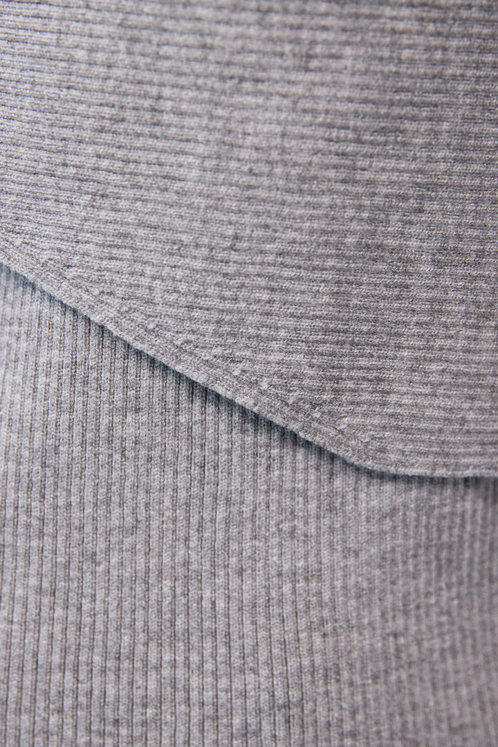 アシメケープタンクニットセット