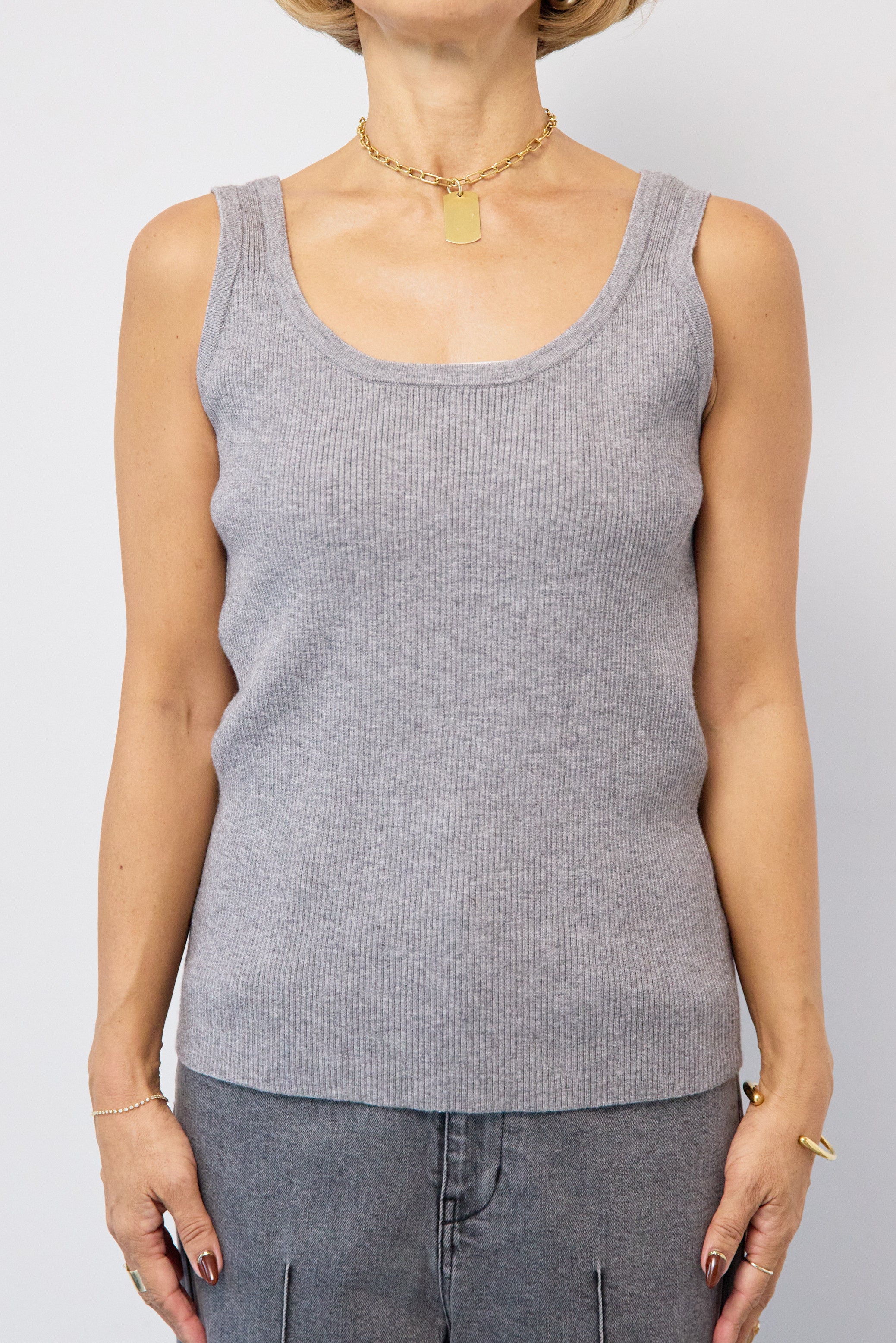 アシメケープタンクニットセット – plusotoha