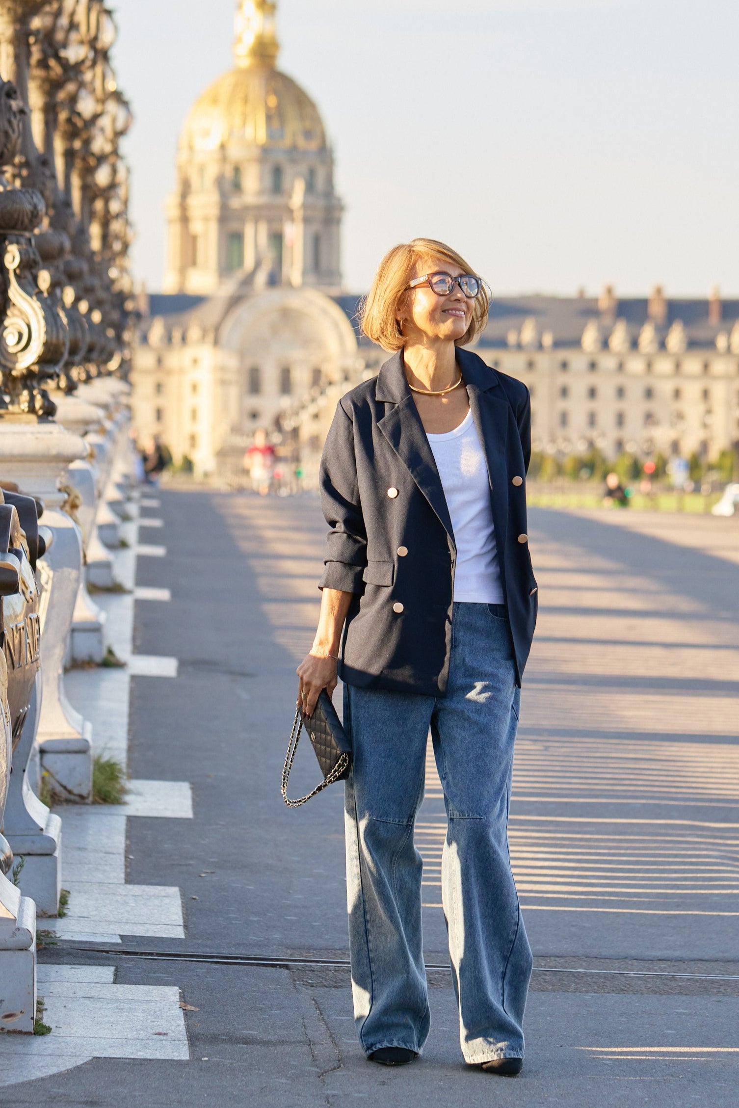 REIKOコラボ】メタルボタンダブルジャケット – plusotoha