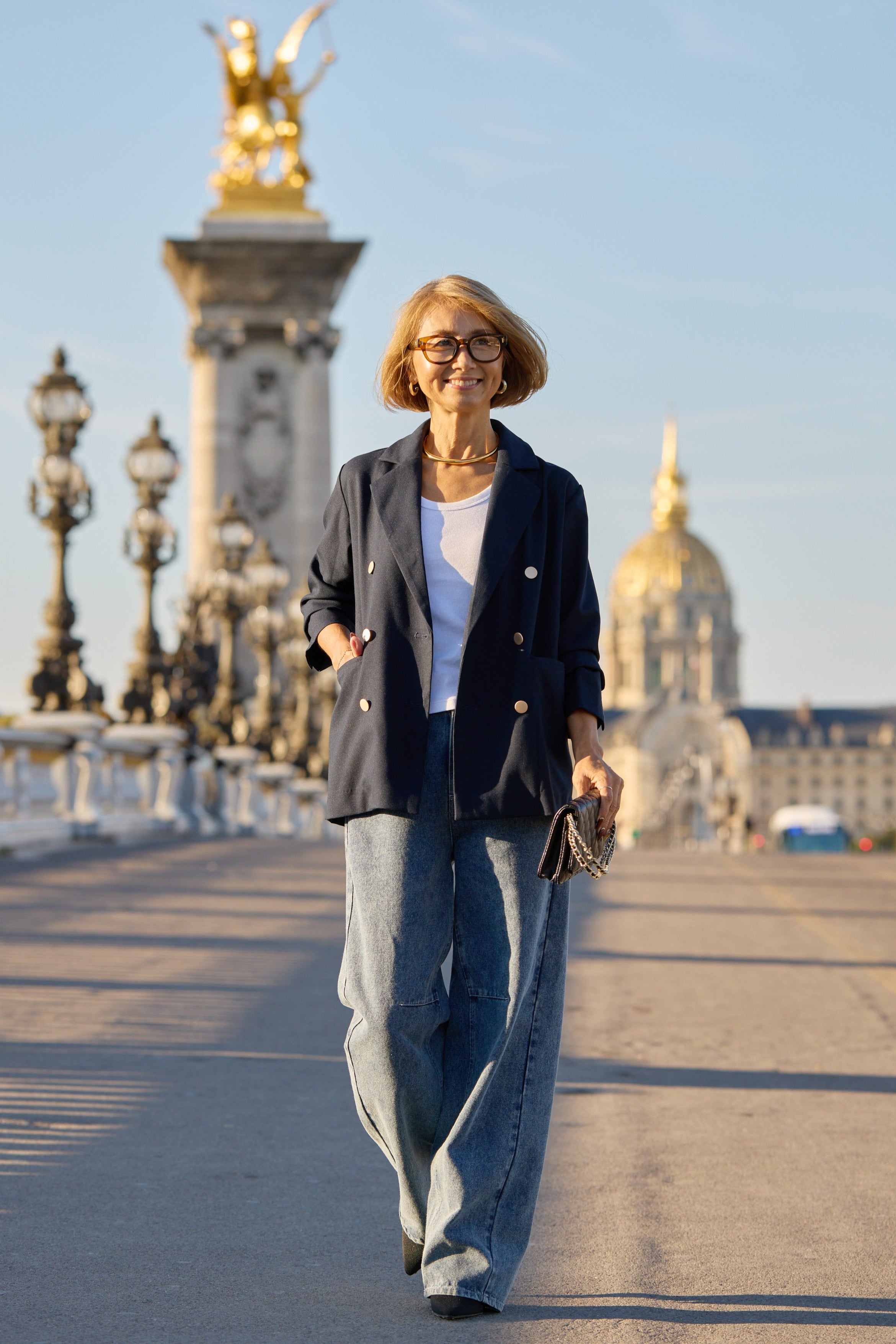 REIKOコラボ】メタルボタンダブルジャケット – plusotoha