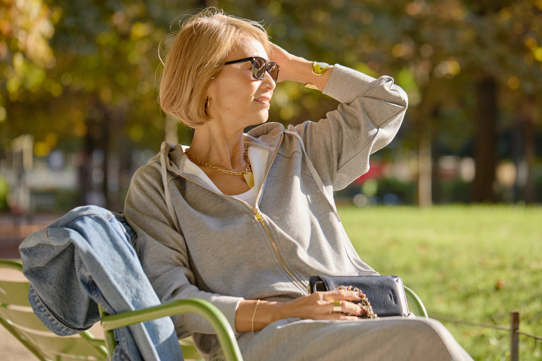 【REIKOコラボ】裏起毛スウェットパーカー