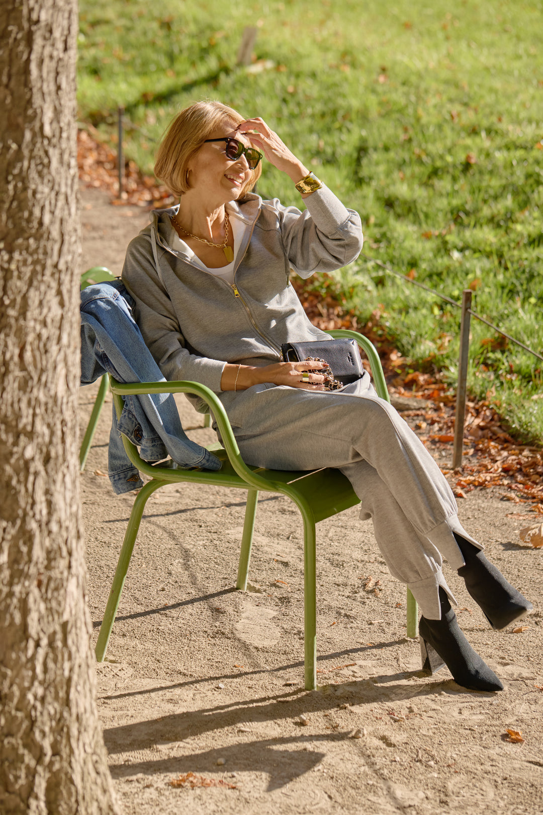 【REIKOコラボ】スウェット起毛ジョガーパンツ