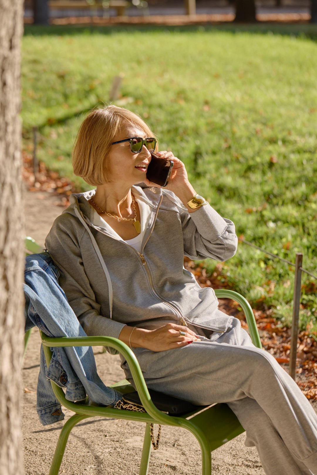 【REIKOコラボ】裏起毛スウェットパーカー