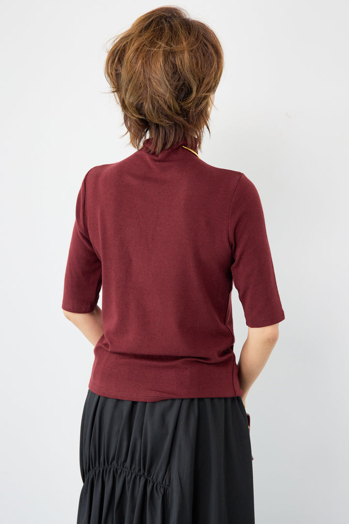 プチハイネックカットソー