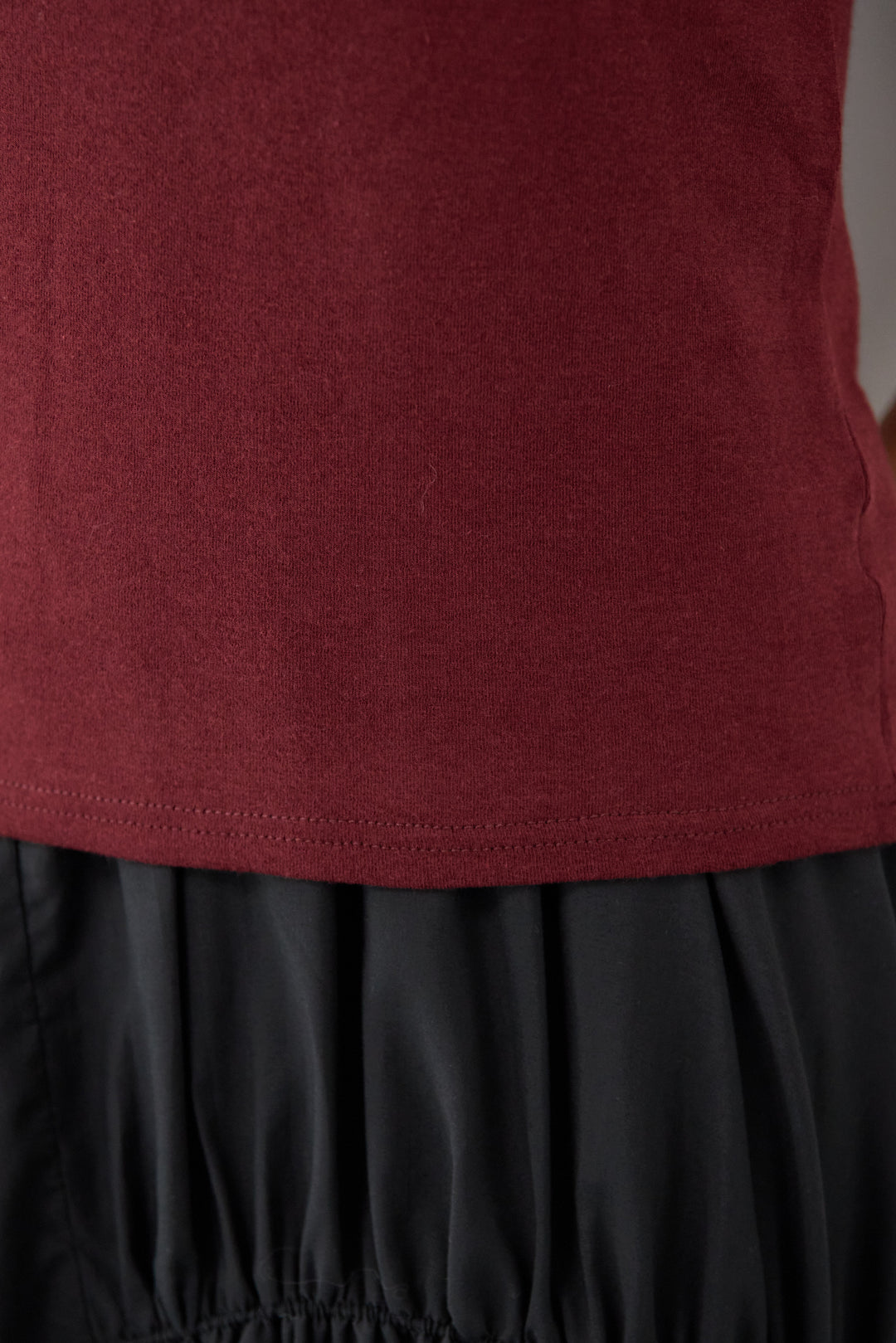 プチハイネックカットソー