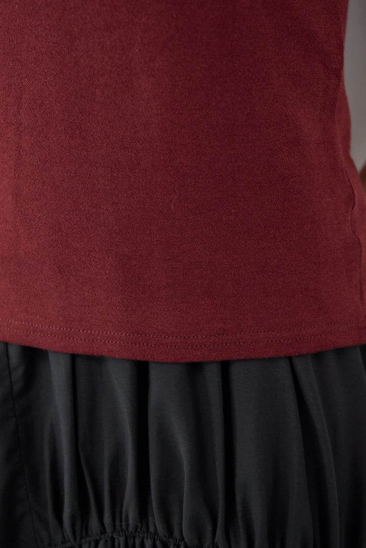 プチハイネックカットソー