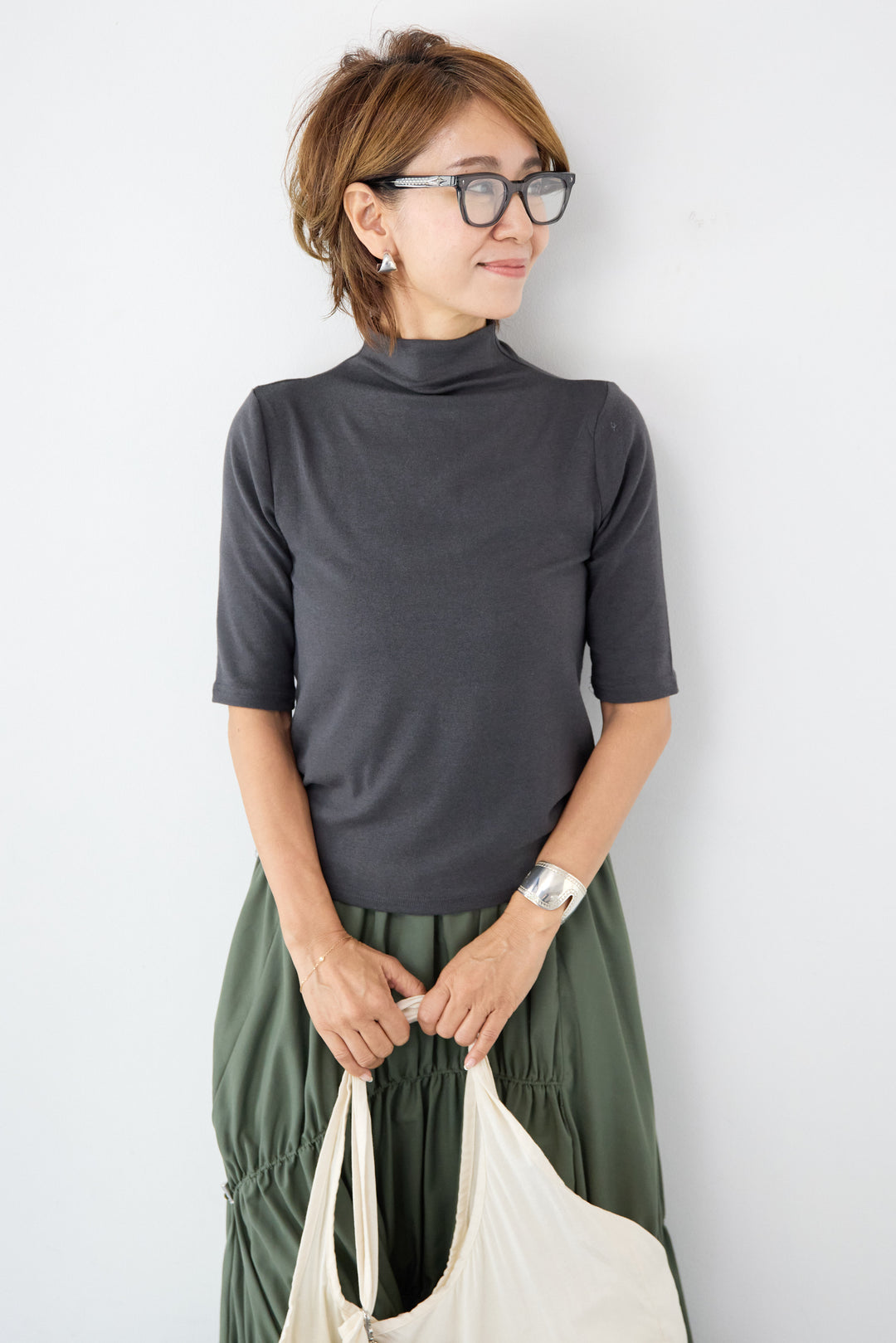 ランダムギャザーデザインスカート