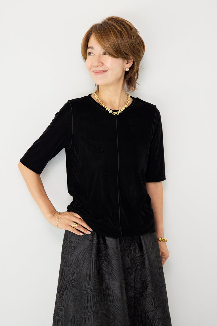 ジャガードフレアスカート