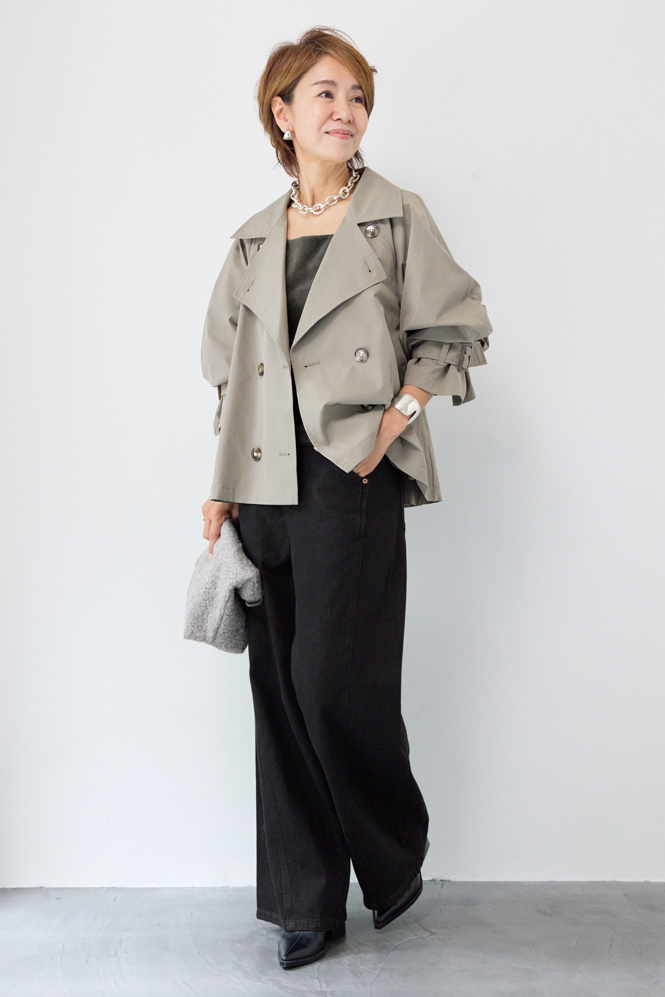 ショートトレンチコート – plusotoha