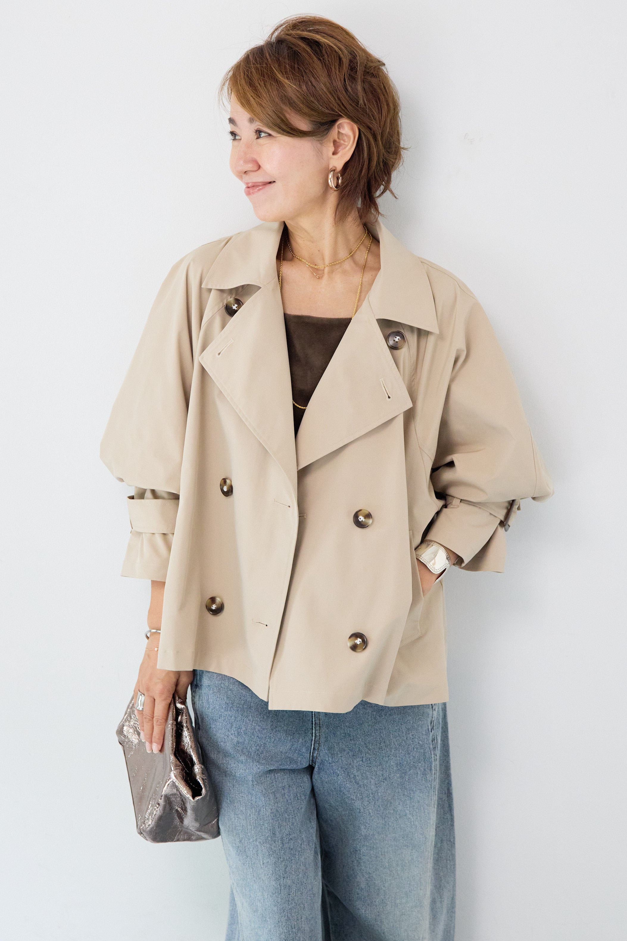 ショートトレンチコート – plusotoha