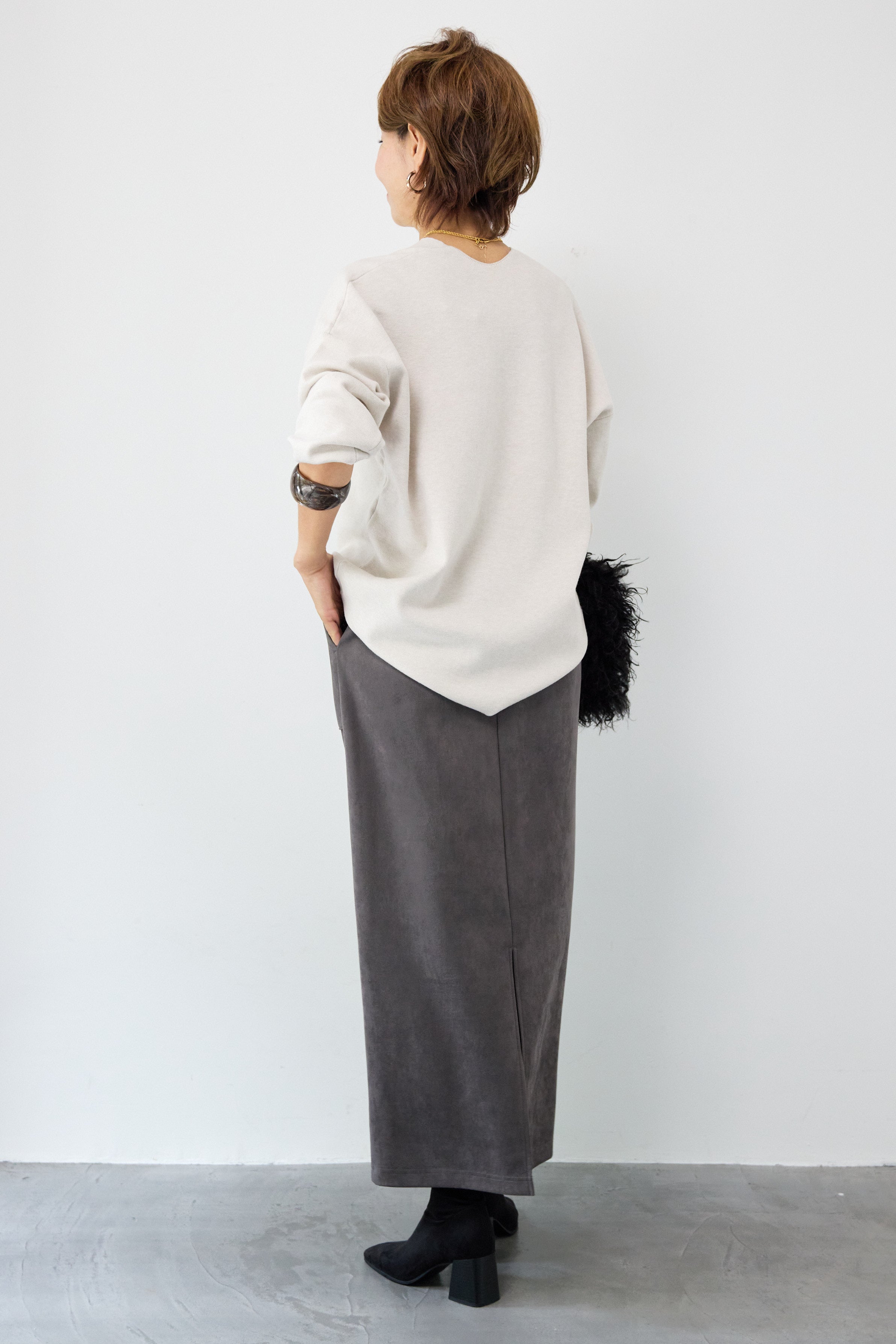 防静電気】Vネックドルマンやわもちニット – plusotoha