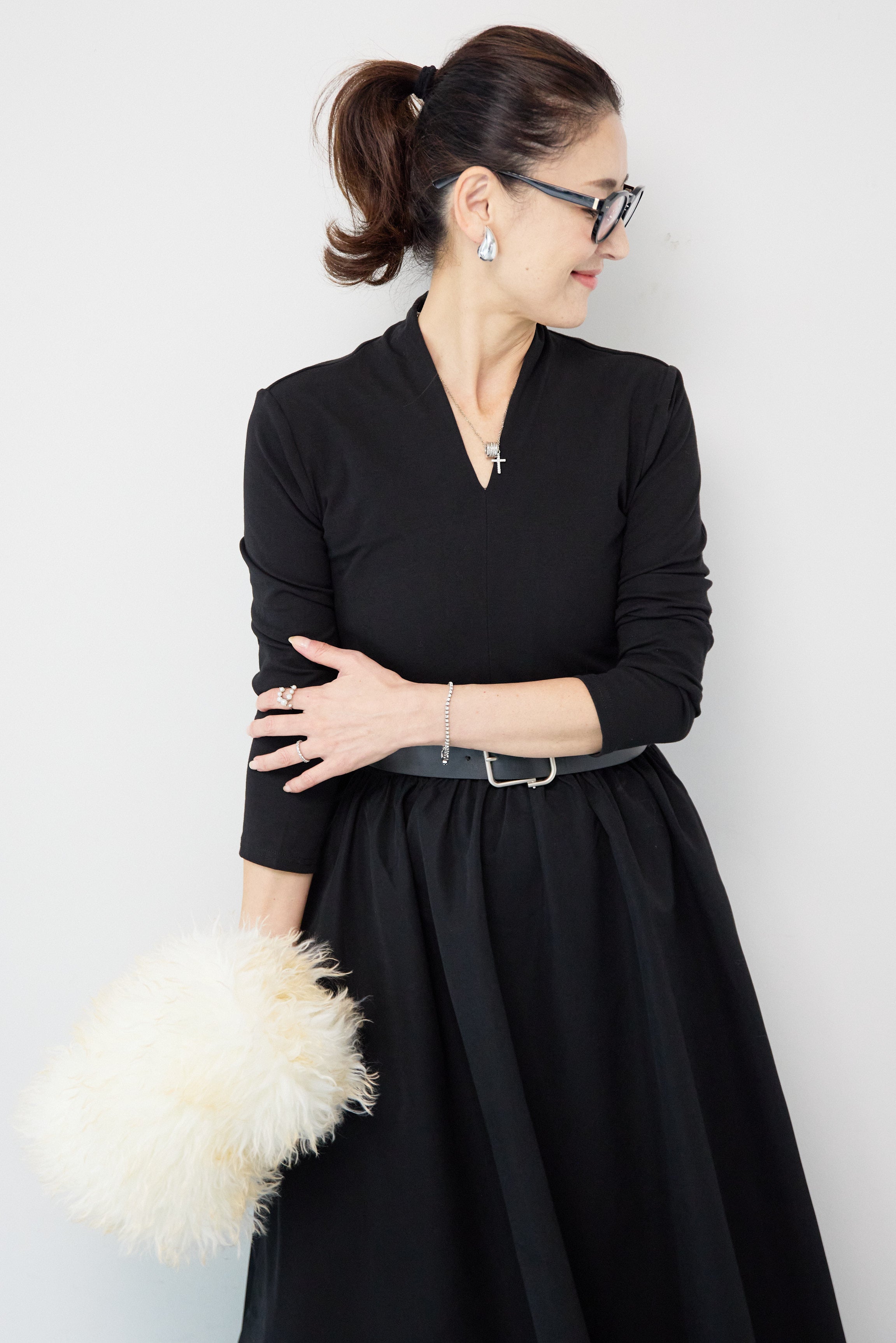 【新品】PLUS OTO.HA 2wayワンピース ブラック ONE PIECE – plusotoha