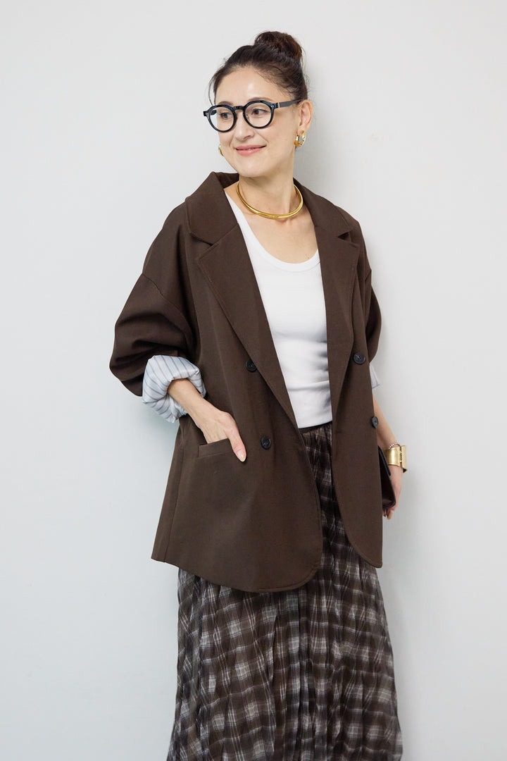 ダブルボタンテーラージャケット