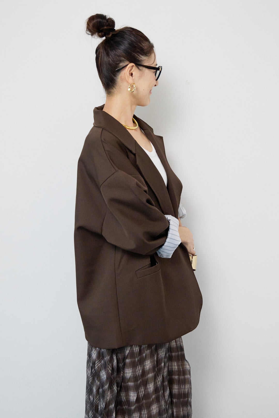 ダブルボタンテーラージャケット