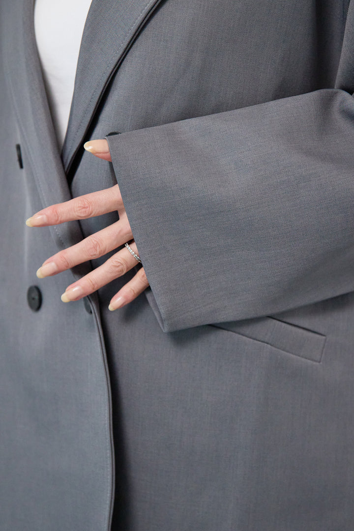 ダブルボタンテーラージャケット