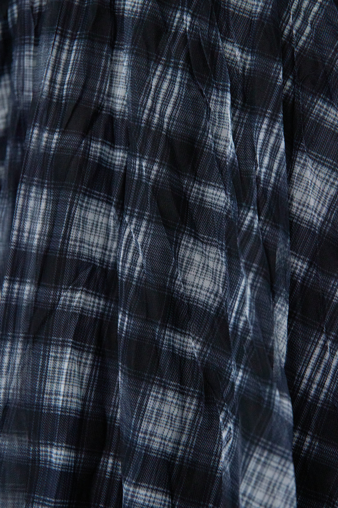 チェックワッシャースカート