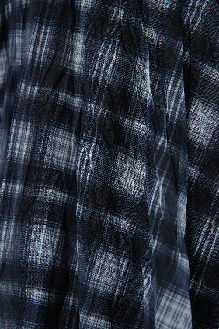 チェックワッシャースカート