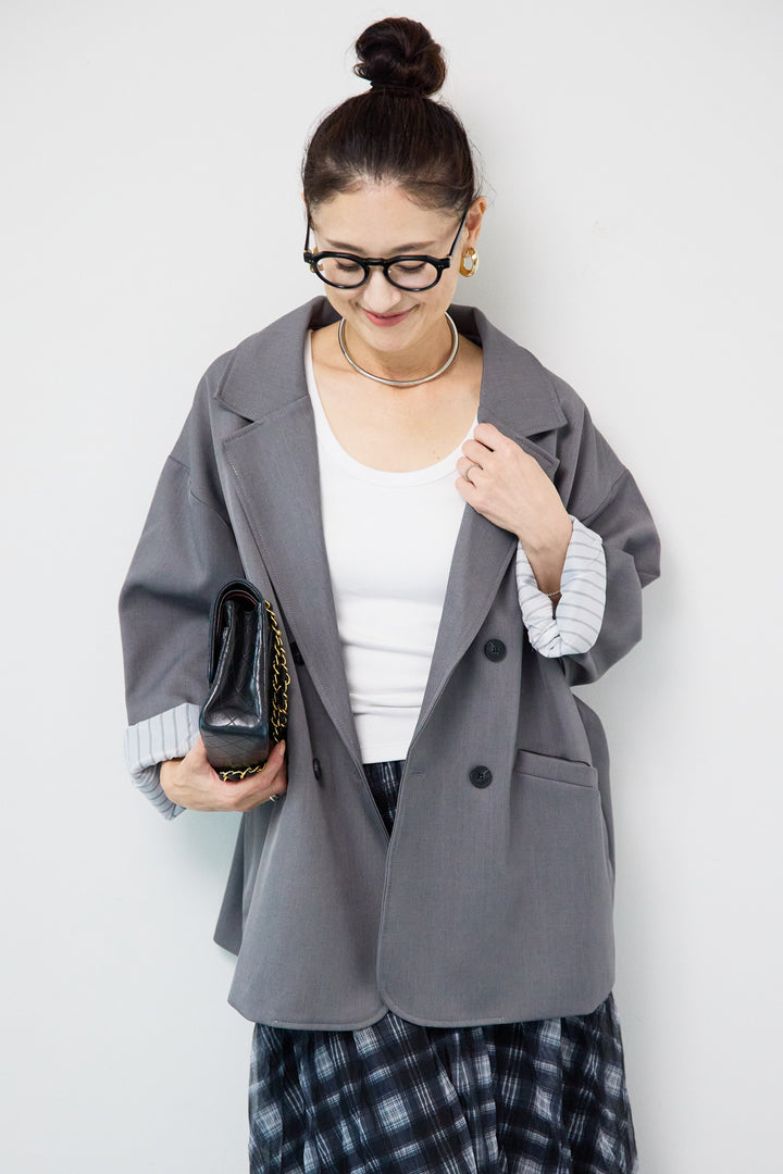 ダブルボタンテーラージャケット