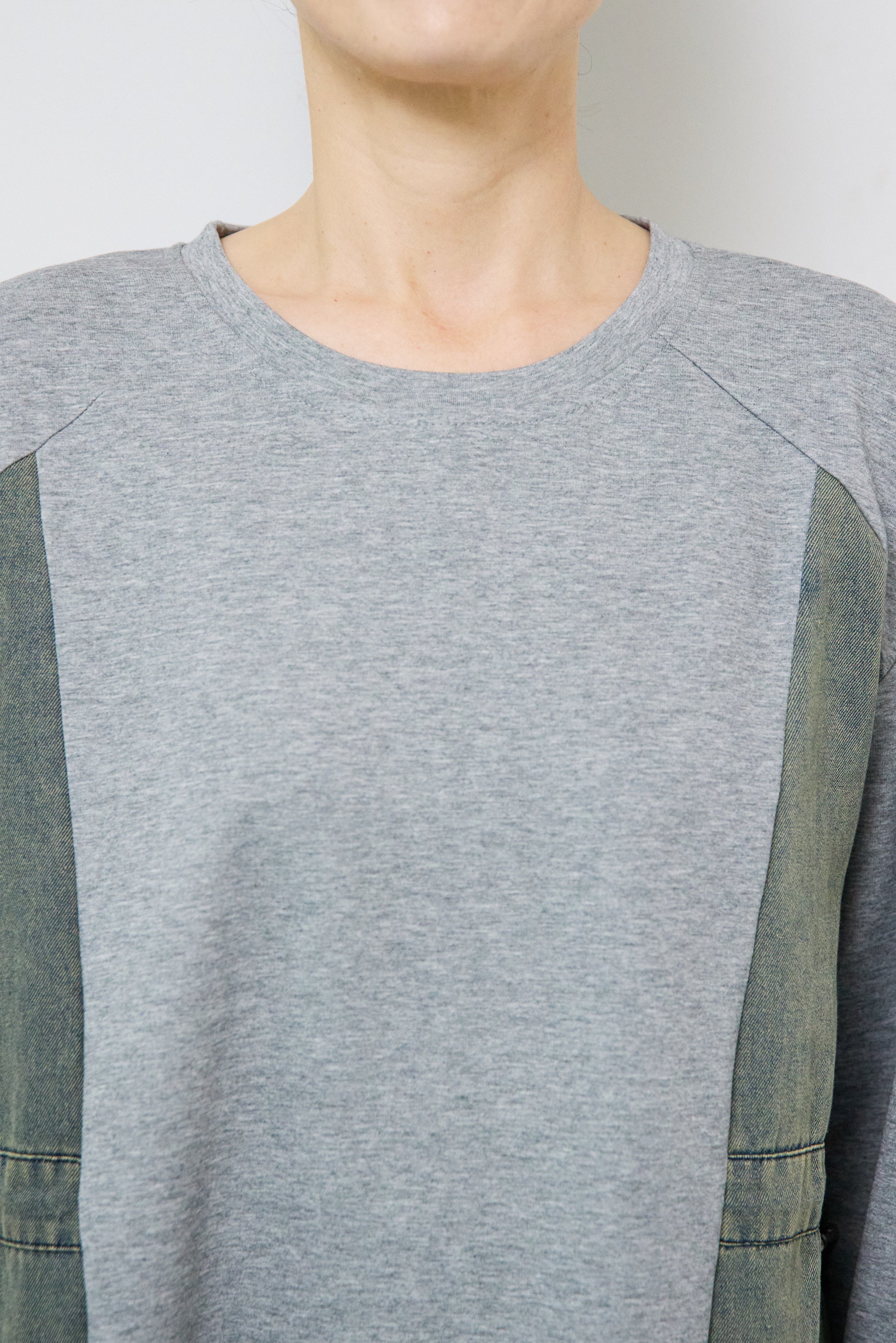 デニム切替カットワンピース – plusotoha