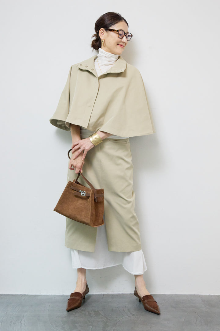 シフォンレイヤードIラインスカート