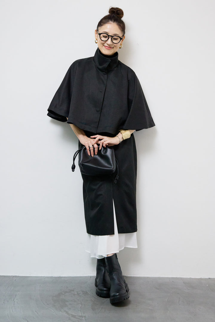 シフォンレイヤードIラインスカート