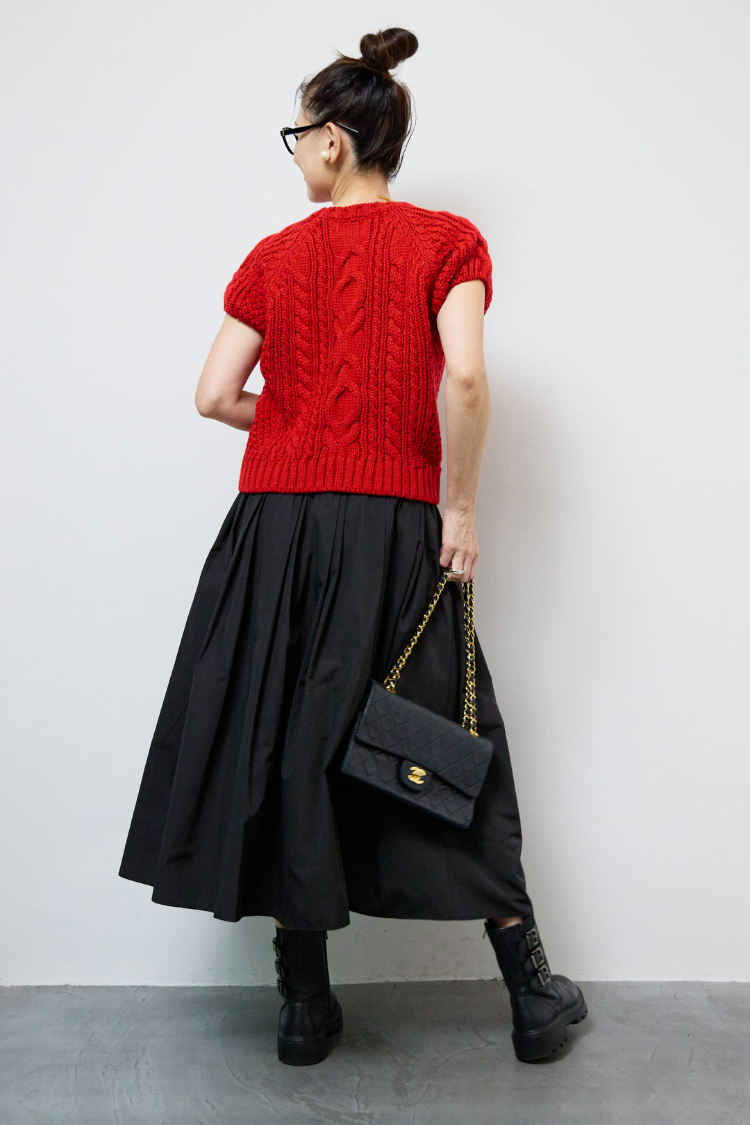 ケーブルニット