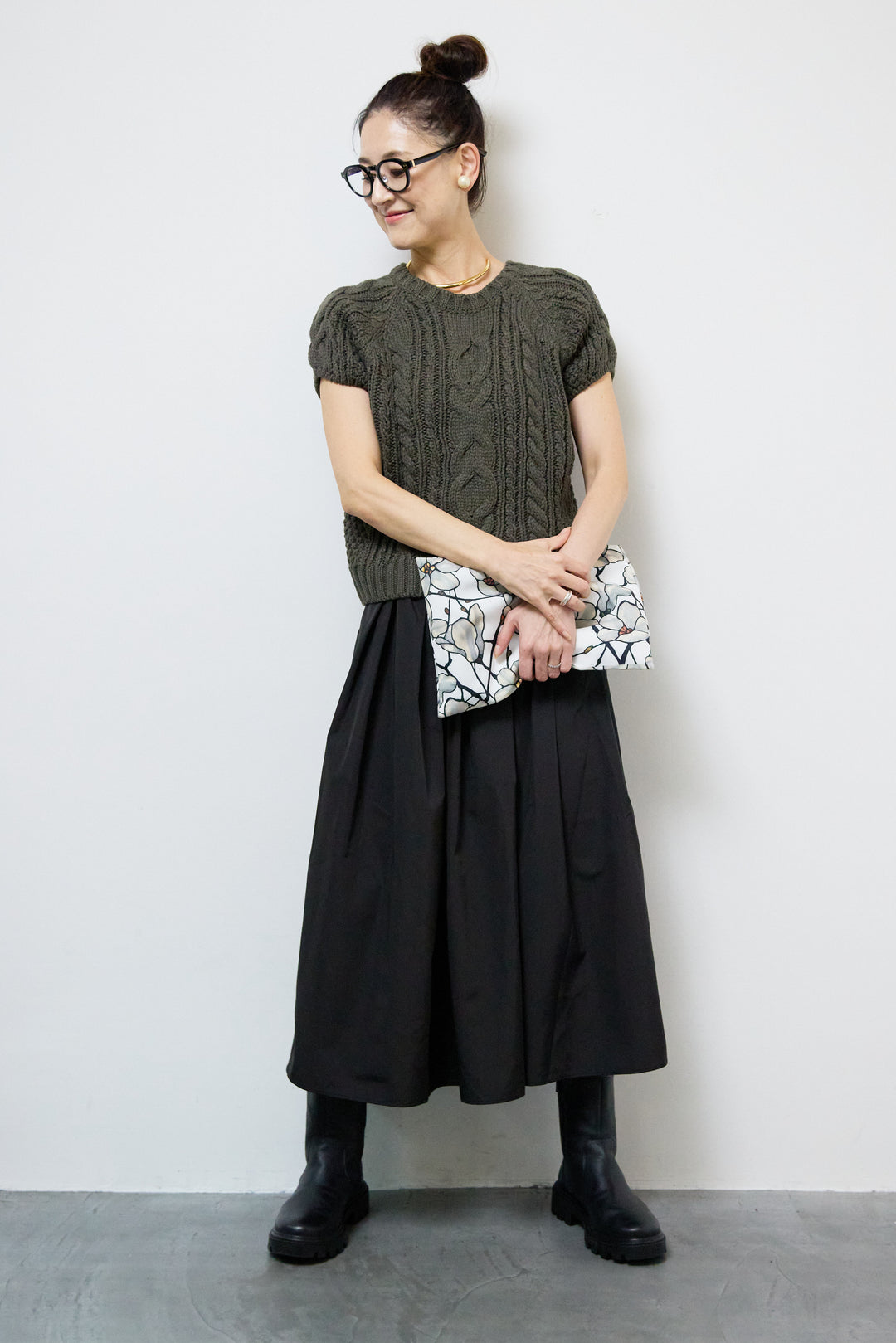 ケーブルニット