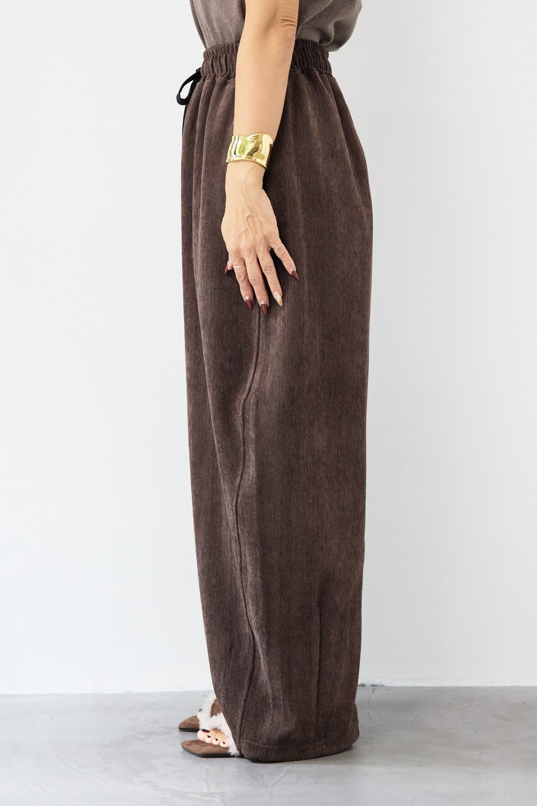 コーディロイライクパンツ