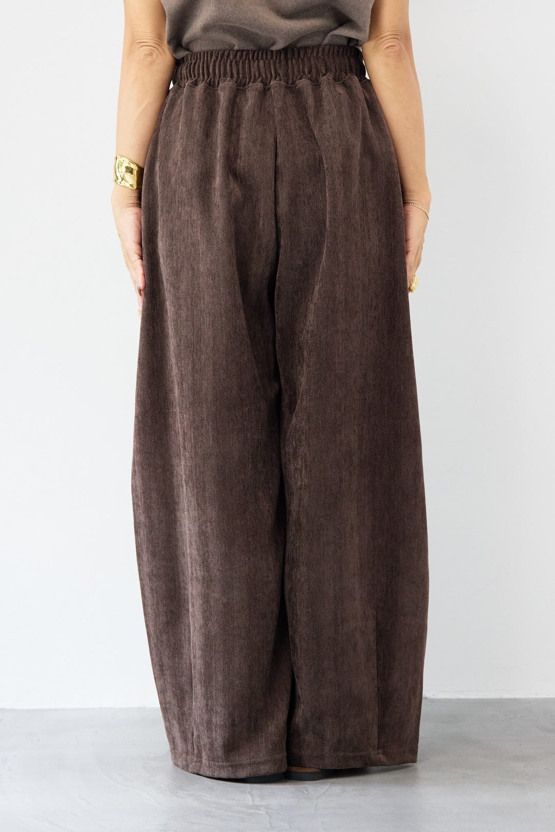 コーディロイライクパンツ