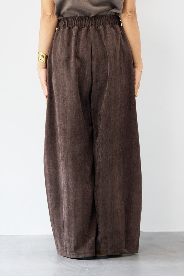 コーディロイライクパンツ