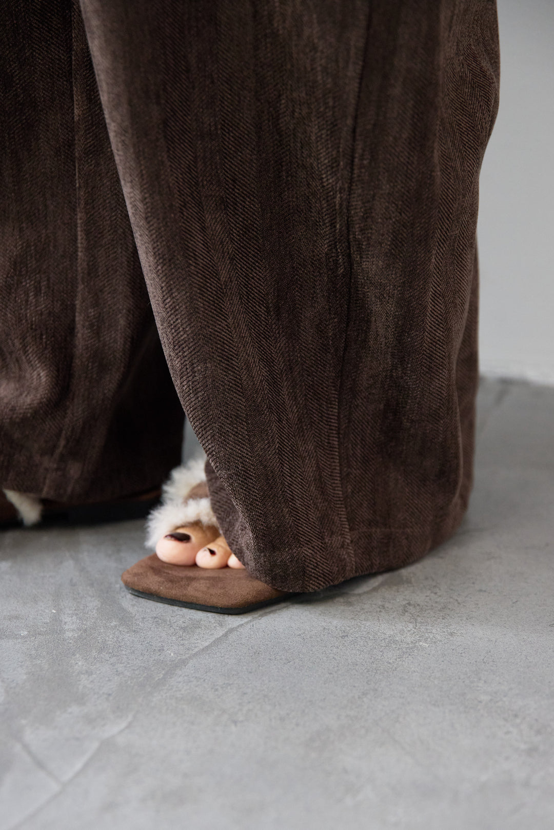 コーディロイライクパンツ