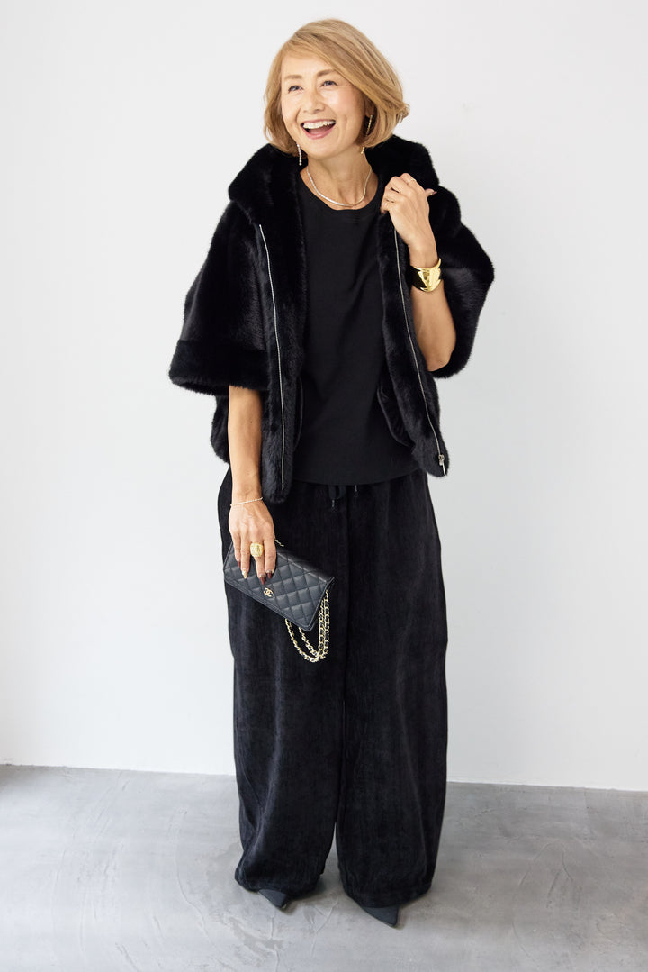 コーディロイライクパンツ